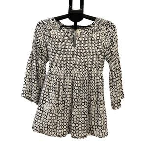 NWT Spense Patterned Blouse Women's size S